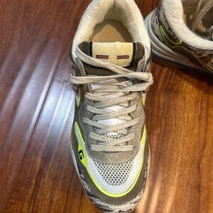 GUCCI Ultraspace Rock Tejus Leather & Suede Sneakers